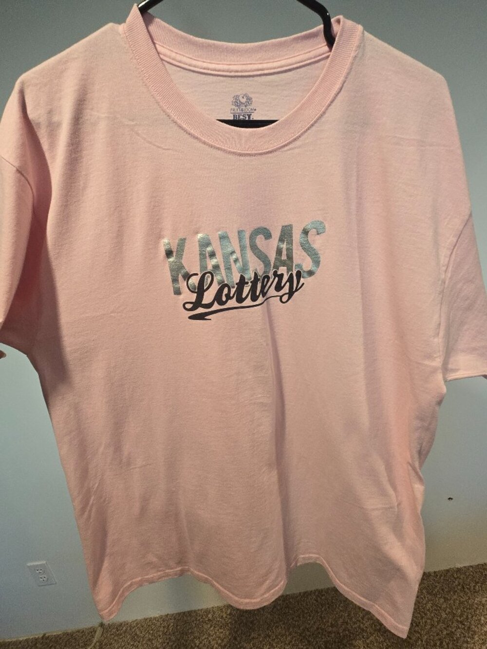 Pink Womens Kansas Lottery T-shirt